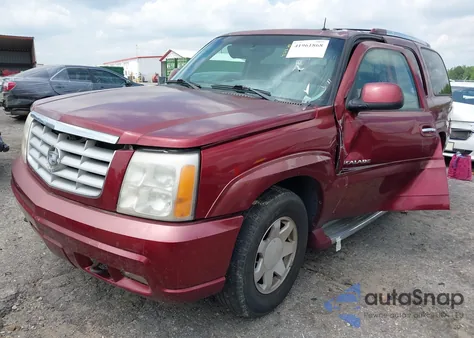 2002 Cadillac Escalade Standard из США, поврежденный, VIN 1GYEK63N02R185332